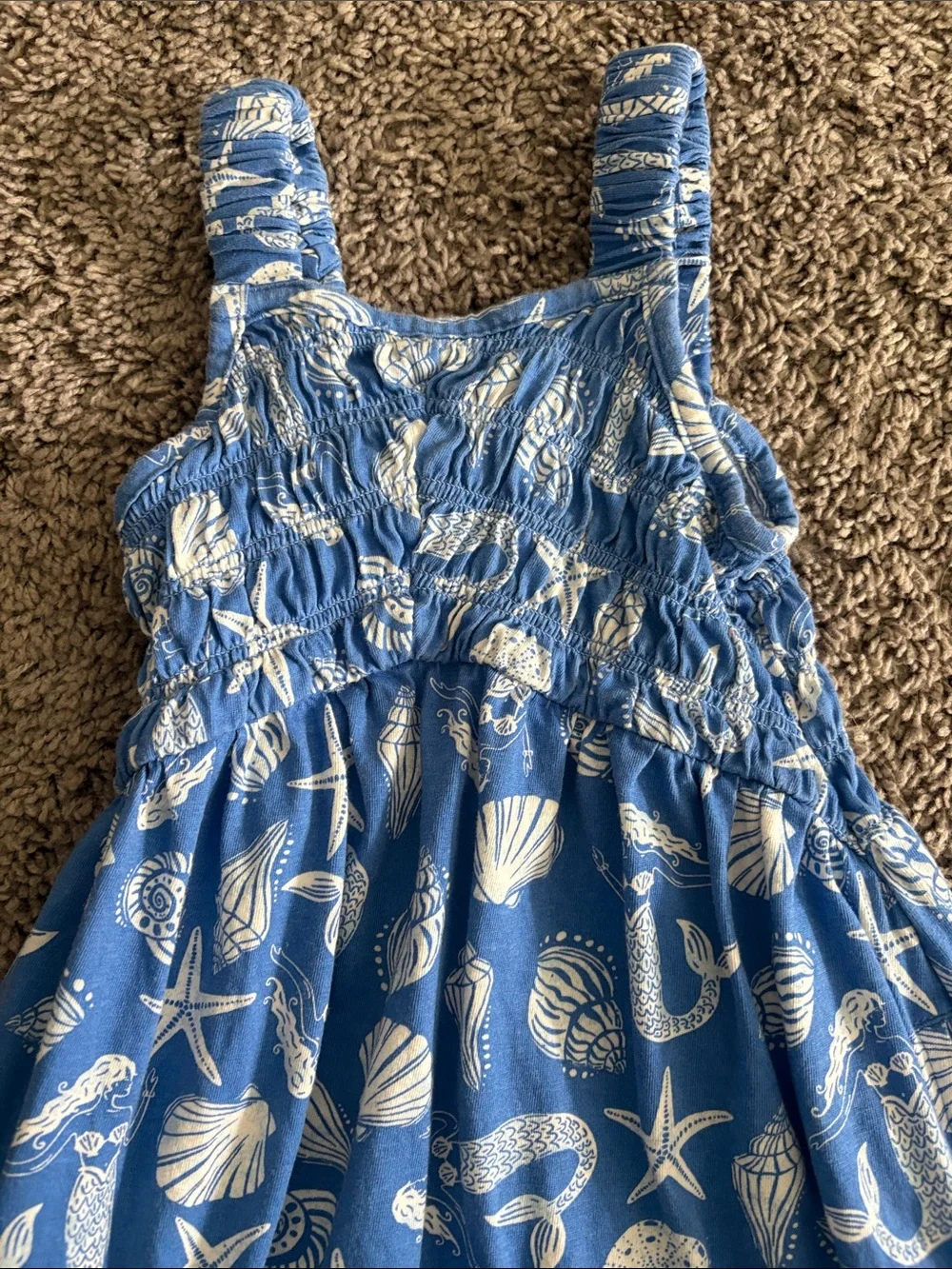 Girls seashell dress